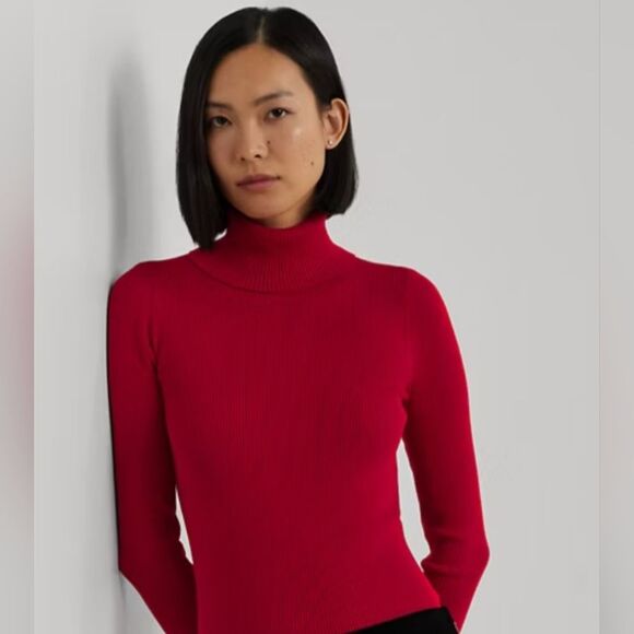 Lauren Ralph Lauren Turtleneck sweater Medium BLACK LABEL - Picture 1 of 12